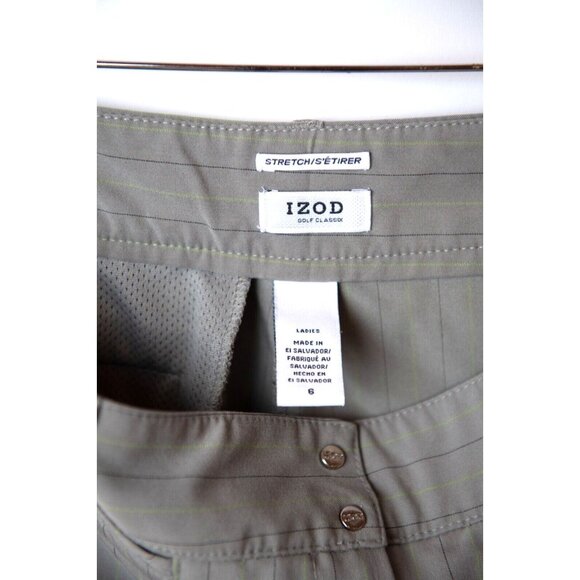 Izod Golf Pants Women's Size 6 Moisture Wicking Performance Stretch Bottoms - Picture 6 of 9